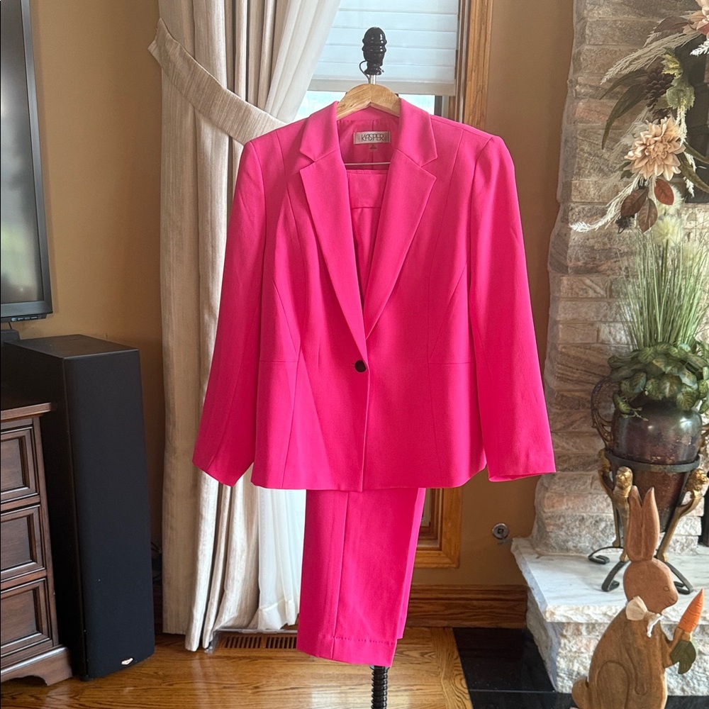 Kasper Pink Pantsuit